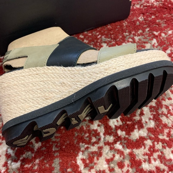 sorel joanie slingback jute